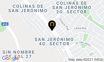 Mapa de Playeras Jr en Monterrey