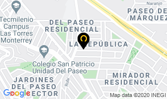 Mapa de PlomerÍa Avanzada en Monterrey