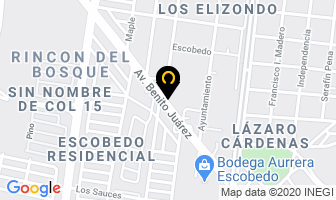 Mapa de PlomerÍa GarcÍa De Monterrey Sa De Cv en General Escobedo