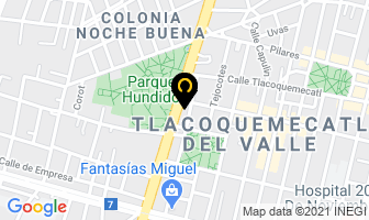 Mapa de Plus Inc. De MÉxico, S.a. De C.v. en Benito Juárez