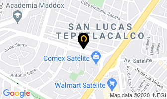 Mapa de Pomotora De Talento Universal en Naucalpan de Juárez