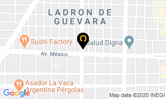 Mapa de Pop Audio en Guadalajara