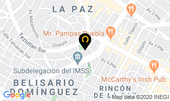 Mapa de Posicionamiento Seo Amarillas Internet en Ciudad de Mexico