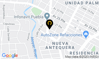 Mapa de Preescolares En Puebla Cea en Puebla
