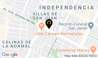 Mapa de Prestige Floreria en Guadalajara