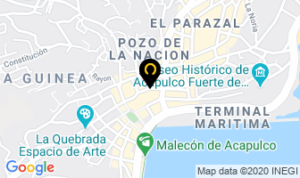 Mapa de Pro Belleza De Guerrero en Acapulco de Juárez