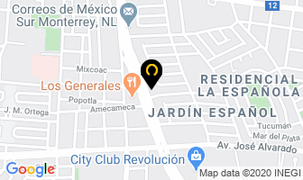 Mapa de Pro Dynamics, Rines & Llantas en Monterrey