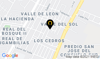 Mapa de Producciones Audiomax en León