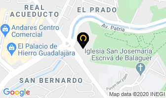 Mapa de Productos De Belleza "d" Lauris en Guadalajara