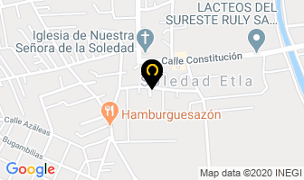 Mapa de Produlac La Vaquita en Soledad Etla