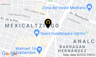 Mapa de Proesa Tecnogas en Guadalajara