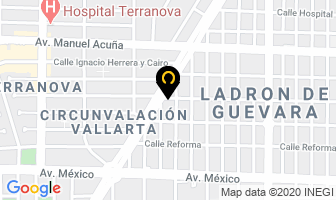 Mapa de Programa De Apoyo De Beneficio Social en Guadalajara