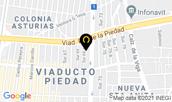 Mapa de Promasa Comercializadora en Ciudad de Mexico