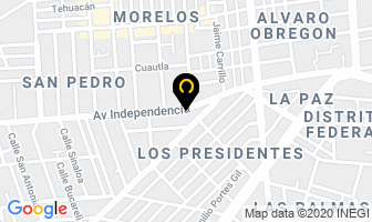 Mapa de Promotora Independencia en Irapuato