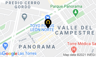 Mapa de Prostodoncia Especializada en León