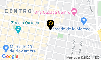 Mapa de Protec Artes Marciales Oaxaca Mexico en Oaxaca de Juárez