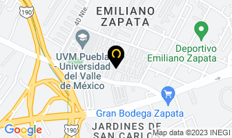 Mapa de Proveedor De Frutas Y Verduras Para Restaurantes - Mercado A La Mano en San Andrés Cholula
