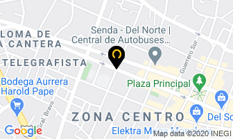 Mapa de Proyecto Iniciativa Monclova en Monclova