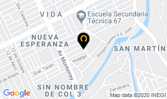 Mapa de Pruebas De Hermeticidad Y Servicios Ambientales, S.a. De C.v. en General Escobedo