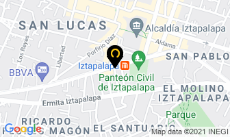 Mapa de Publicidad Metalica Leo en Ciudad de Mexico