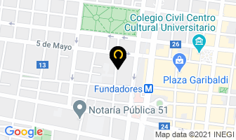 Mapa de Puerto Seguro A.c. en Monterrey