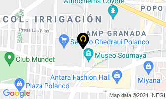 Mapa de Pullman Travel en Ciudad de Mexico