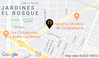 Mapa de Punto Forza Mobili en Guadalajara