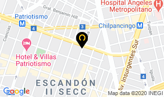 Mapa de Purificadores Ozoni en Ciudad de Mexico