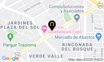 Mapa de Puritronic en Guadalajara