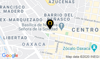 Mapa de Queserías En Oaxaca en Oaxaca de Juárez