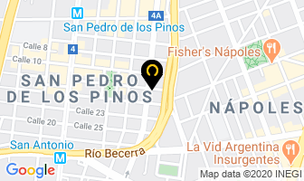 Mapa de Quest Diagnostics en Ciudad de Mexico