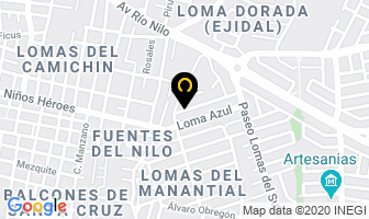 Mapa de Quimicos Leocen Sa De Cv en Guadalajara
