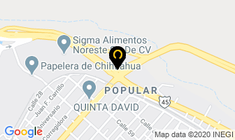 Mapa de Quinta Victoria en Chihuahua