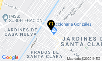 Mapa de Radiadores El Rayo en Ecatepec de Morelos