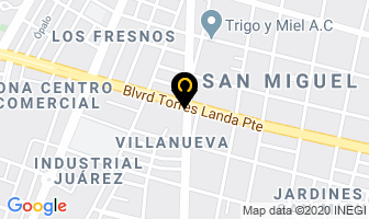 Mapa de “Radiadores Franco” en León