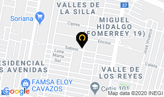 Mapa de Radiadores Mata en Guadalupe