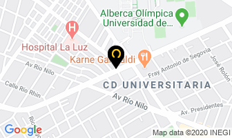 Mapa de Radiadores Ramex S.a. De C.v. en Guadalajara