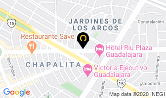 Mapa de Radial Llantas en Guadalajara