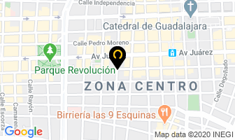 Mapa de Radio Comercial Guadalajara en Guadalajara