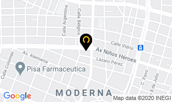 Mapa de Radiorama Occidente en Guadalajara