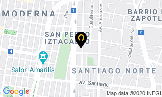 Mapa de Ram Transportes Refrigerados en Ciudad de Mexico