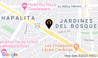 Mapa de Rape EstÉtica Masculina en Guadalajara