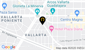 Mapa de Rapido Print en Guadalajara