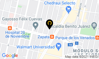 Mapa de Raúl Zúñiga Meza en Ciudad de Mexico