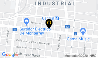 Mapa de Raymundo Sanchez en Monterrey