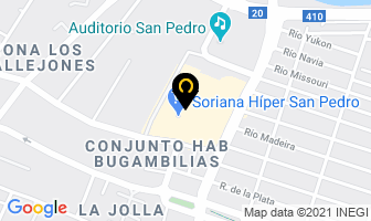 Mapa de Rc Cia en Monterrey