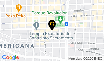 Mapa de Reactivos Guadalajara S.a. De C.v. en Guadalajara