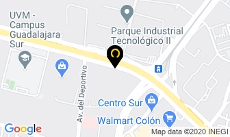 Mapa de Recinto Del Carmelo Criptas en San Pedro Tlaquepaque