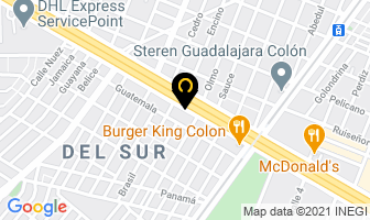 Mapa de Rectificaciones Las Torres en Guadalajara