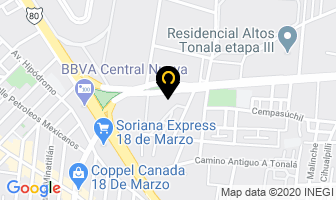 Mapa de Rectificaciones Manuel en Santo Domingo Tonalá